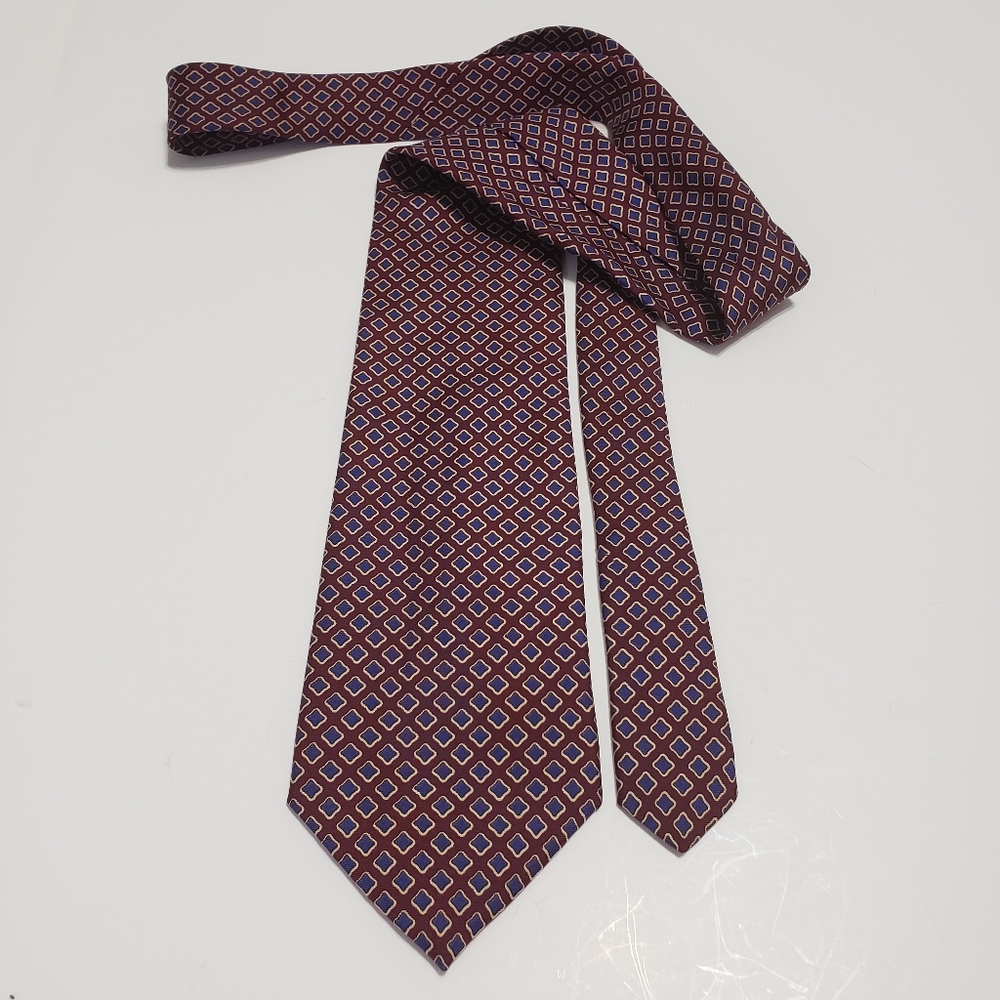 CRISTIAN DIOR MONSIEUR Pin Dot All Silk Neckatie